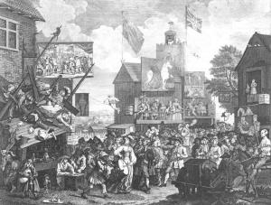 William Hogarth, ‘Southwark Fair’ (1734)